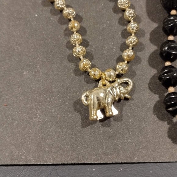 Lot of 5 Colorful Bead Gem Necklaces - Picture 9 of 11